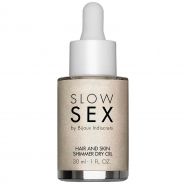 Slow Sex by Bijoux Hair and Skin Olja med Glitter 30 ml