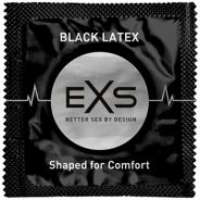 EXS Black Latex Kondomer 12 st