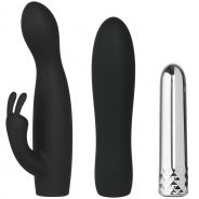 Sinful Double Trouble Uppladdningsbart Rabbit och Wand Bulletvibrator Set