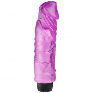 baseks Realistisk Multispeed Lila Dildovibrator XL