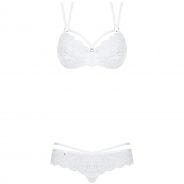 Obsessiv Vit Spets BH-Set