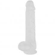 Willie City Classic Realistisk Frostad Klar Dildo 24,5 cm
