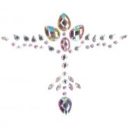 Le Désir Dazzling Cleavage Bling-klistermärke