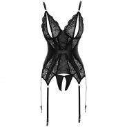 Cottelli grenlöst korsett-set i spets