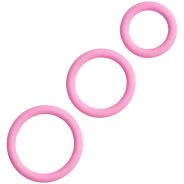 Sinful Playful Pink Penisring Set 3 st