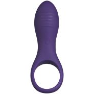 Sinful Passion Purple Uppladdningsbar Vibrerande Love Ring