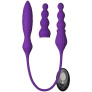 Adrien Lastic 2X Fjärrstyrd dubbelsidig vibrator