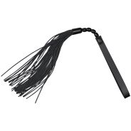 Sex & Mischief Konstläder Noir Whip Flogger 45,5 cm