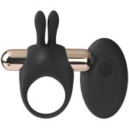 Sinful Gold Power Fjärrstyd Bulletvibrator med Rabbitpenisring Sleeve