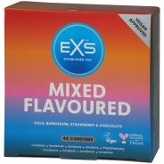 EXS Mixed Flavoured Kondomer 48 st