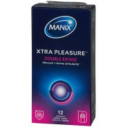 Manix Xtra Pleasure Double Extase Kondomer 12 st