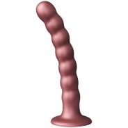 Ouch! Beaded Silikon G-punktsdildo 16,5 cm