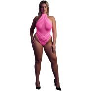 Ouch! Glow in The Dark Neonrosa Body Plus-Size