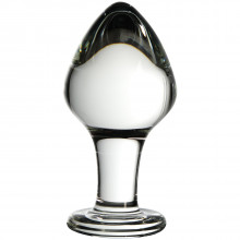 Icicles No 25 Glas Buttplugg bild på förpackningen 1