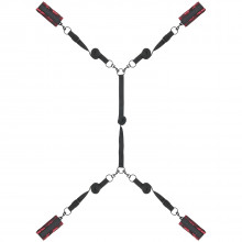 Scandal Bed Restraints Bindset till Sängen