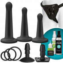 Vac-U-Lock Silikon Pegging Strap-On Set  1