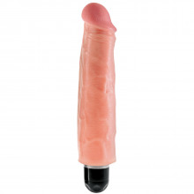 King Cock Stiffy Vibrerande Dildo 18 cm produkt i hand 1