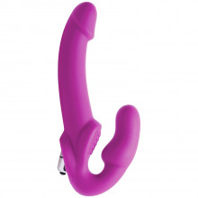 Strap U Evoke Strap-on Dildo med Vibrator bild på förpackningen 1