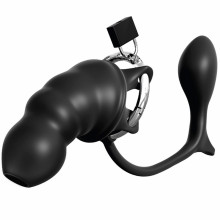 Anal Fantasy Ass-Gasm Kyskhetsbälte med Buttplug  1
