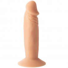 Willie City Luxe Realistisk Silikondildo med Sugpropp 18 cm  1