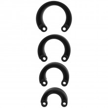 Mancage Svart Reservring-Set 5 st