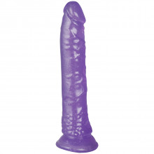baseks Lila Glitter Dildo 20,5 cm