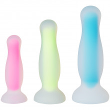 baseks Glow In The Dark Analdildo Set