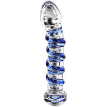 ToyJoy G-Spot ädelstensglasdildo 18 cm