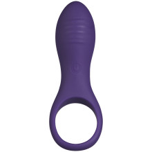 Sinful Passion Purple Uppladdningsbar Vibrerande Love Ring Produktbild 1