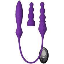 Adrien Lastic 2X Fjärrstyrd dubbelsidig vibrator
