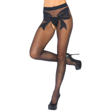 Leg Avenue Grenlösa Tights med Rosett Produktbild 1