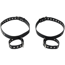 obaie Konstläder Thigh To Cuff Restraint Set Produktbild 1