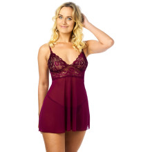 NORTIE Basil Babydoll Set Bordeaux Produktbild 1