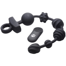 Master Series Dark Rattler Fjärrkontrollerade Vibrerande Analkulor Produktbild 1