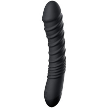 obaie Deluxe Uppladdningsbar Ribbed Dildovibrator Produktbild 1
