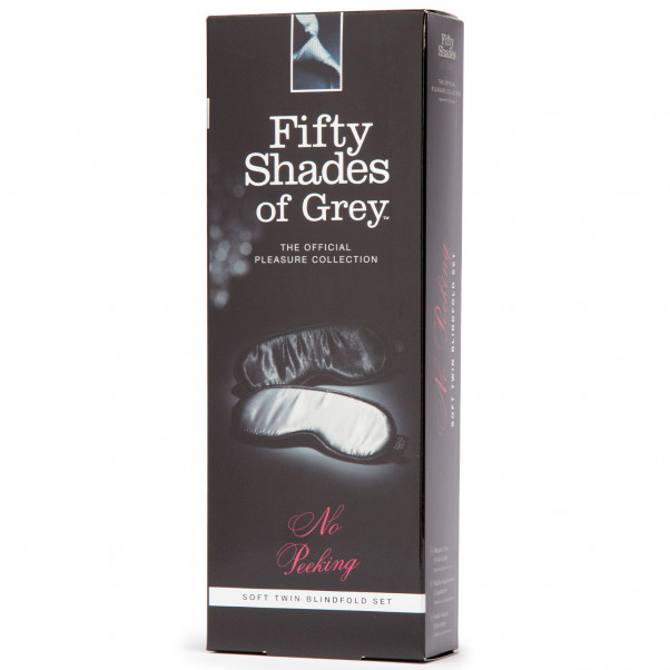 Fifty Shades of Grey Dubbelt Blindfold Set  3