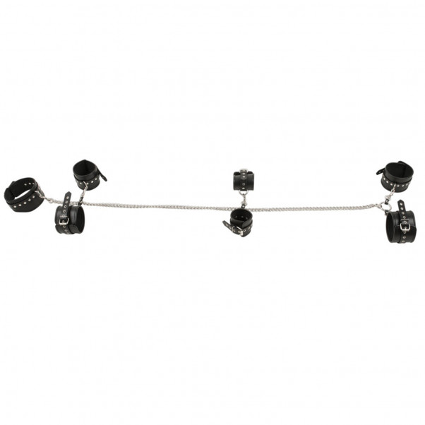 ZADO Metal Kedjeset med Lädermanchetter  1