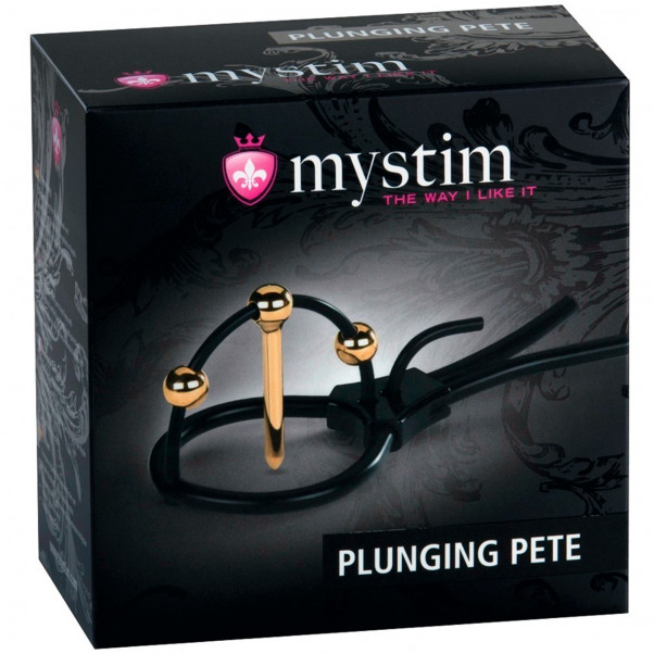 Mystim Plunging Pete Elektro Ollonring med Dilator  2