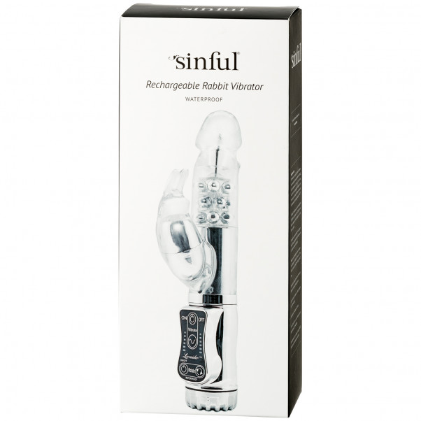 Sinful Uppladdningsbar Rabbitvibrator  100