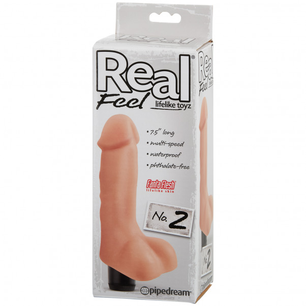 Real Feel Lifelike Toyz No. 2 Dildovibrator bild på förpackningen 90