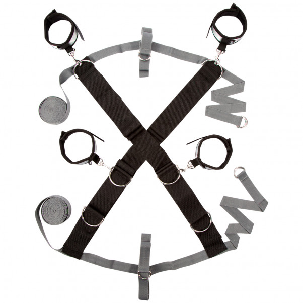 Fifty Shades of Grey Kryssformat Bondagekit Till Sängen  1