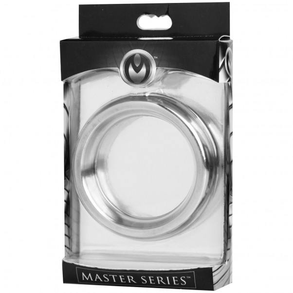 Master Series Sarge Penisring i Stål 5 cm produkt i hand 10