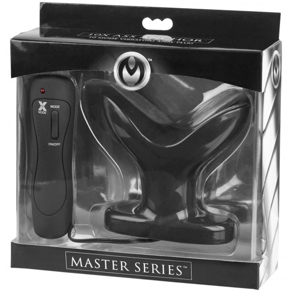 Master Series Ass Anchor 10 Funktioner Vibrerande Analplugg  3