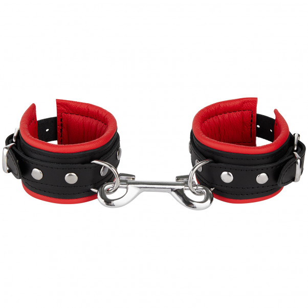 SToys Röda Handledsmanschetter i Läder Smala produkt i hand 1