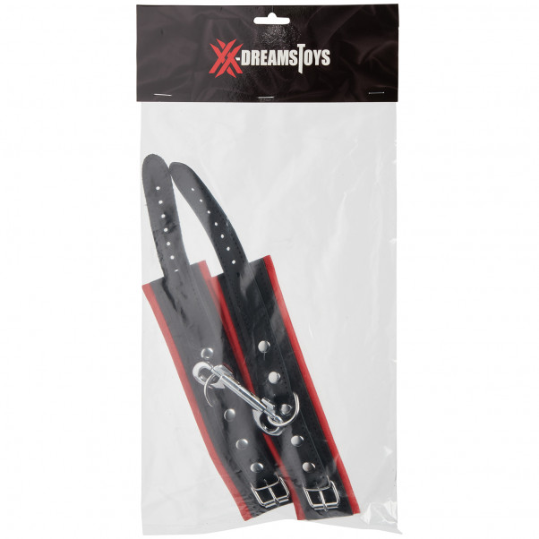 SToys Röda Handledsmanschetter i Läder Smala bild på förpackningen 90