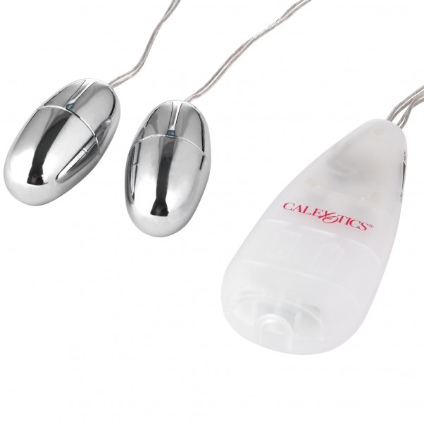 Pocket Exotics Dubbel Bullet Fjärrstyrd Vibrator bild på förpackningen 3