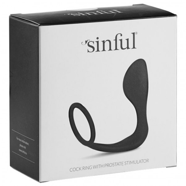 Sinful Penisring med Prostatastimulator  6