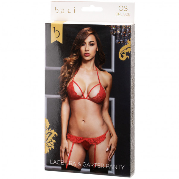 Baci Grenlös Höfthållare med Spets Set  3