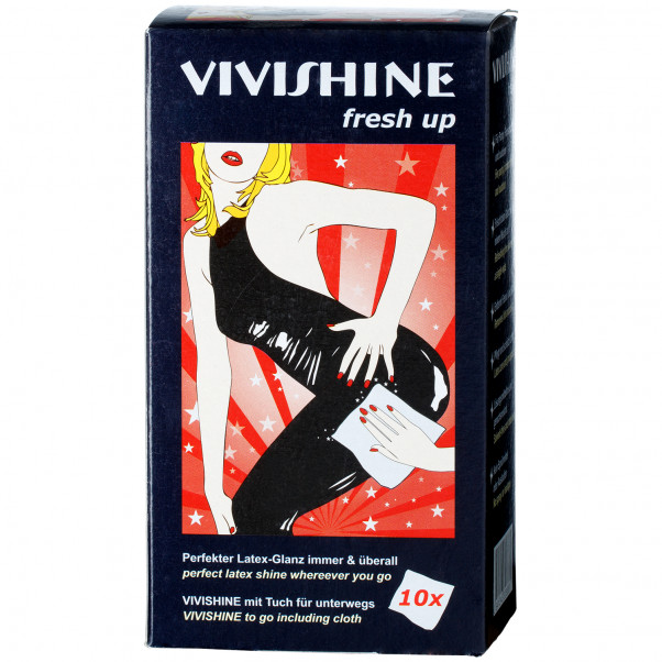 Vivishine Latex Fresh Up Servetter 10 st  100