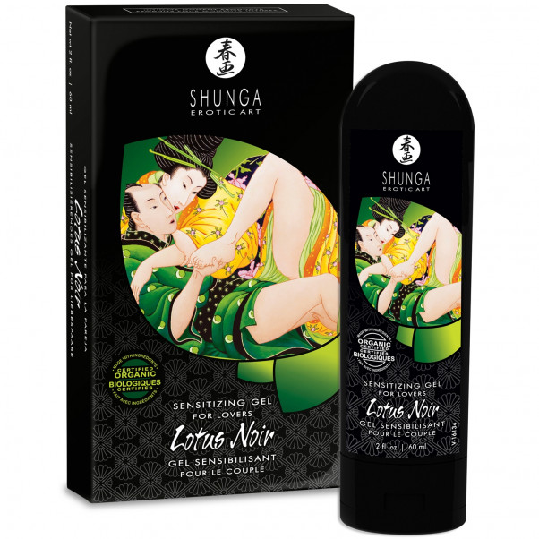 Shunga Lotus Noir Stimulerande Gel 60 ml  2
